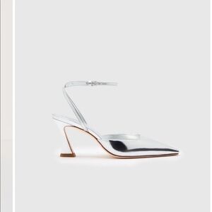 Reformation Silver Heel (Sold Out Online)